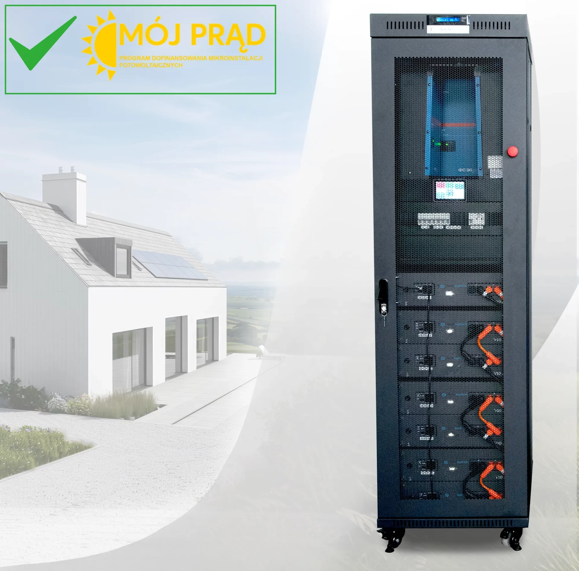 Magazyn energii ALL in ONE 15KW40kWh Baterie LiFePO4 Plug in Victron - obrazek 3