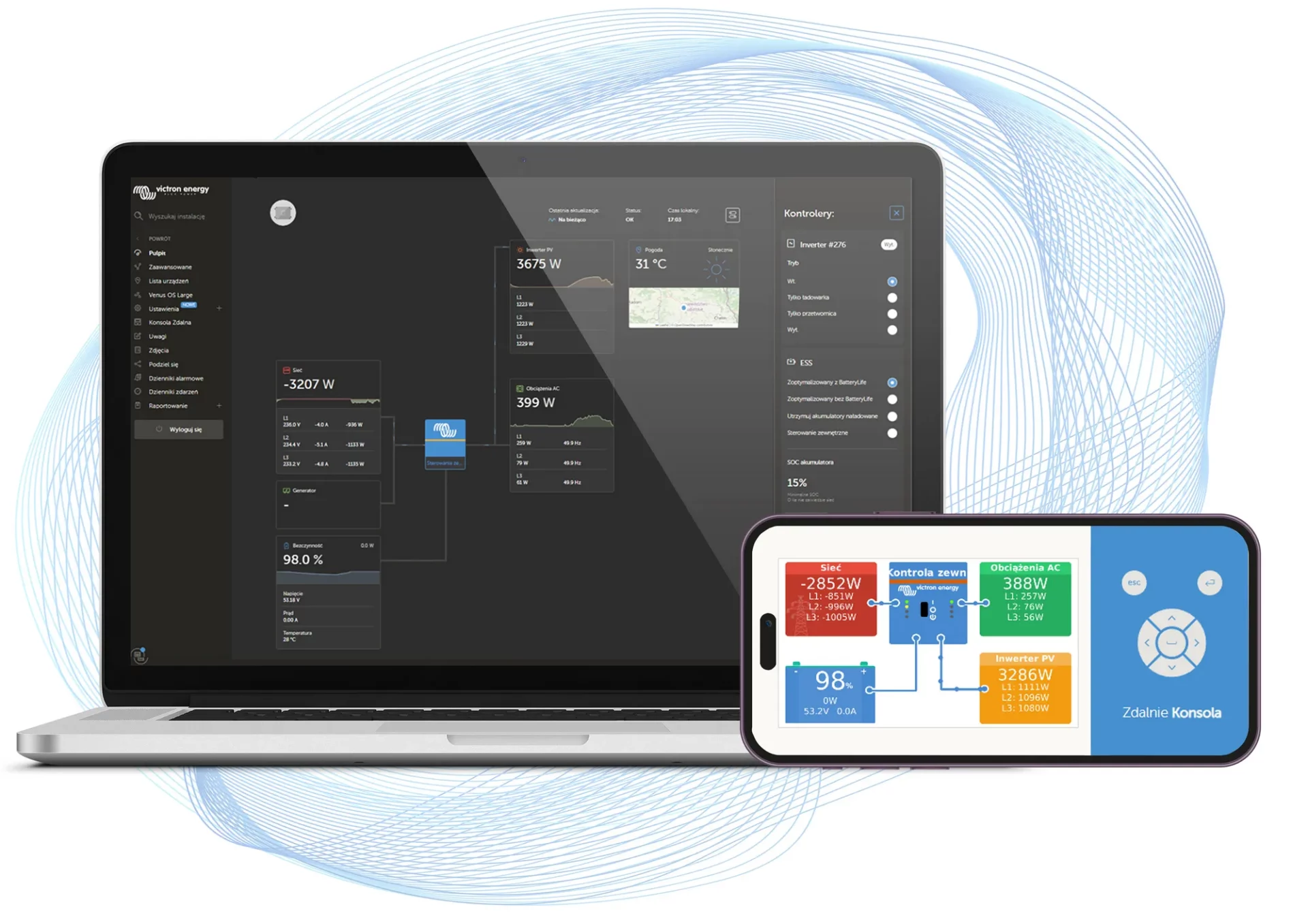Magazyn energii ALL in ONE 15KW40kWh Baterie LiFePO4 Plug in Victron - obrazek 6