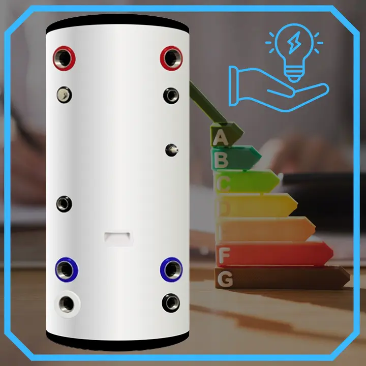 BUFOR ciepła NIERDZEWNY zbiornik CO MAGAZYN do pompy, kotła, pieca 300L - obrazek 12