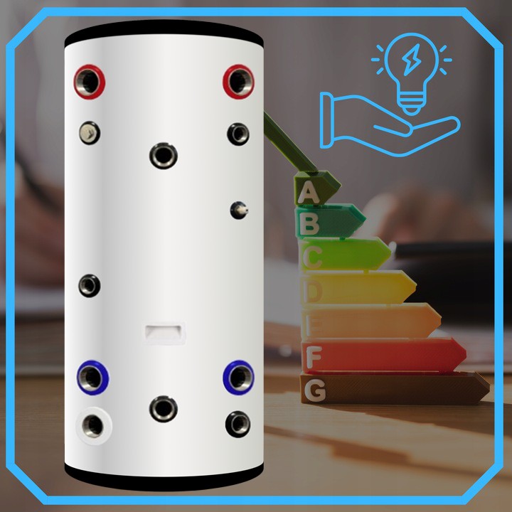 Zasobnik CWU bojler NIERDZEWNY 350l zbiornik bufor z wężownicą 4,2m^2 - obrazek 2