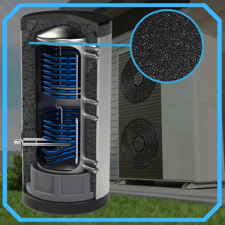 Zasobnik CWU bojler NIERDZEWNY zbiornik ciepłej wody 2 wężownice 300L - obrazek 9